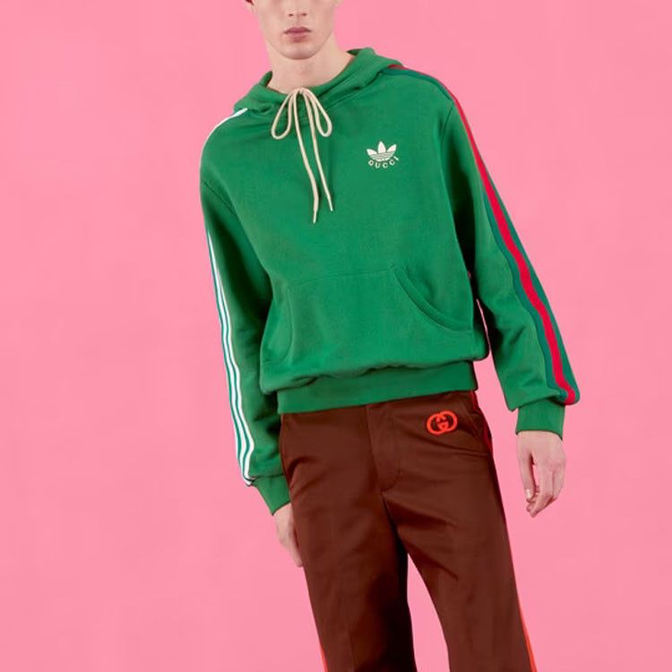 Adidas × Gucci Gucci x Adidas Logo Hoodie Size M Size US M / EU 48-50 / 2 - 10 Thumbnail
