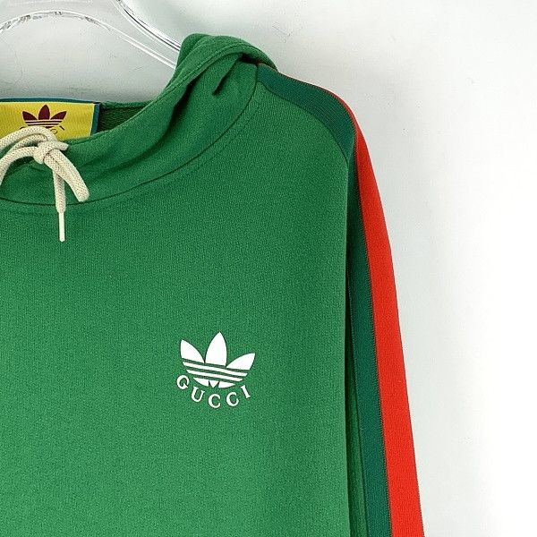 Adidas × Gucci Gucci x Adidas Logo Hoodie Size M Size US M / EU 48-50 / 2 - 8 Thumbnail