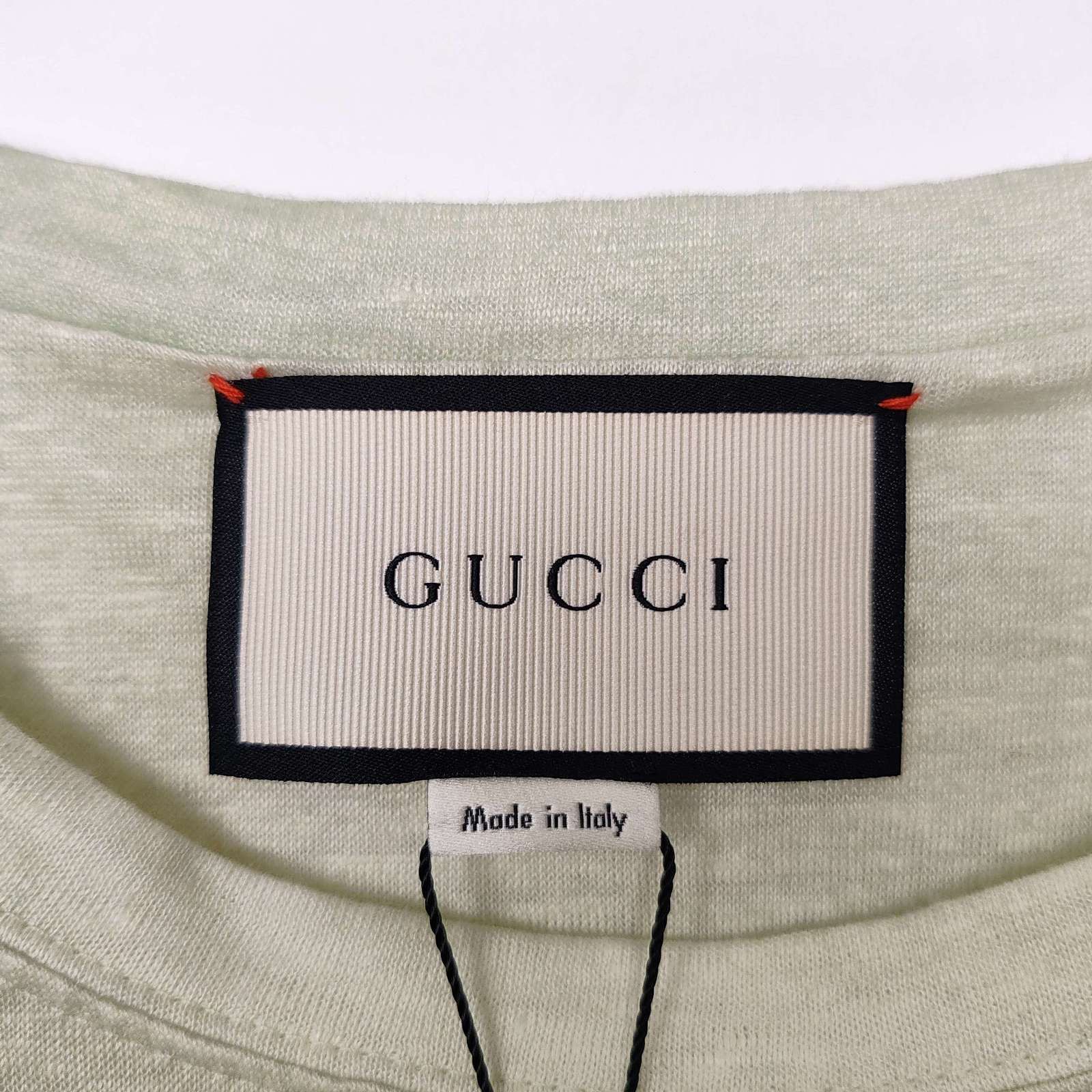 Gucci Gucci Rabbit Print Linen T-Shirt Size L Size US L / EU 52-54 / 3 - 3 Thumbnail