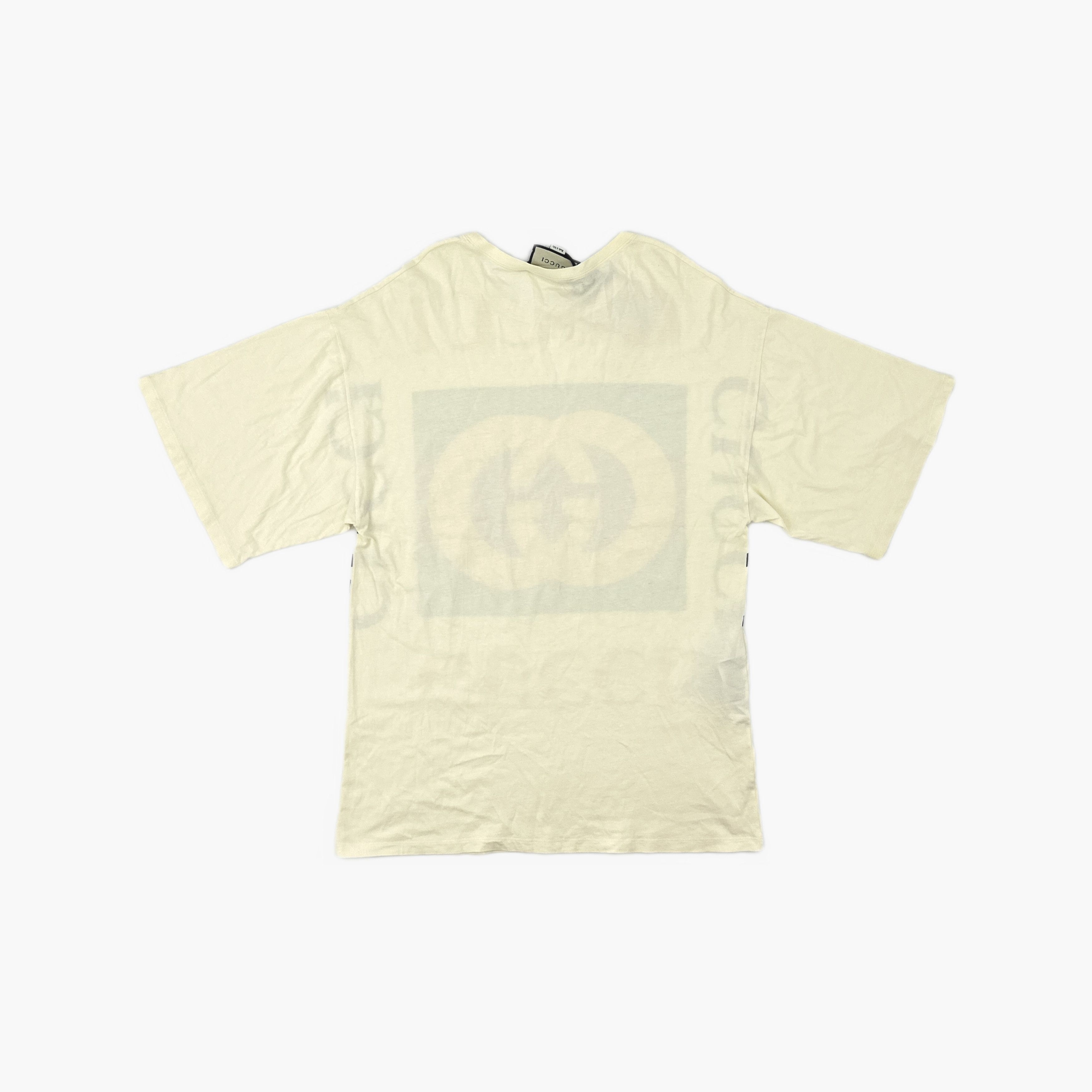 Gucci Gucci Logo Graphic Short Sleeve T-Shirt Size S Size S / US 4 / IT 40 - 2 Thumbnail