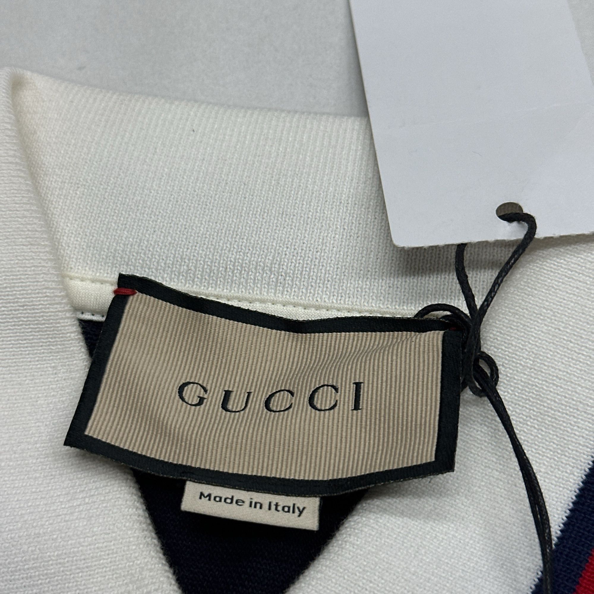 Gucci Gucci Contrast Collar Polo Shirt Size XL Size US XL / EU 56 / 4 - 5 Thumbnail