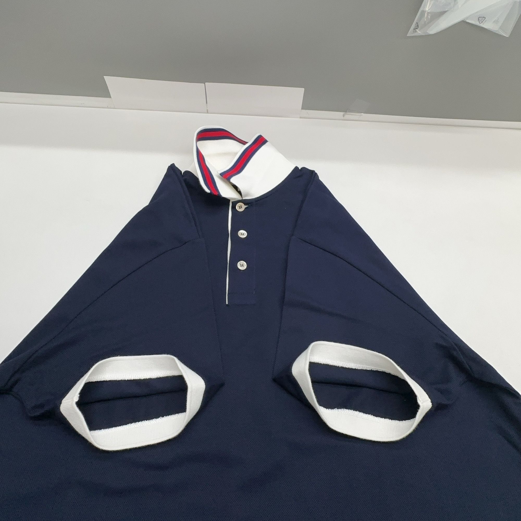 Gucci Gucci Contrast Collar Polo Shirt Size XL Size US XL / EU 56 / 4 - 11 Thumbnail