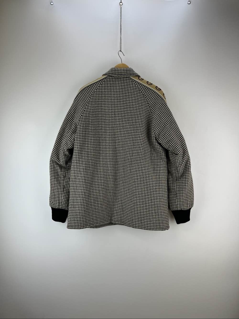 Gucci Gucci Houndstooth Logo Tape Jacket Size M Size US M / EU 48-50 / 2 - 2 Thumbnail