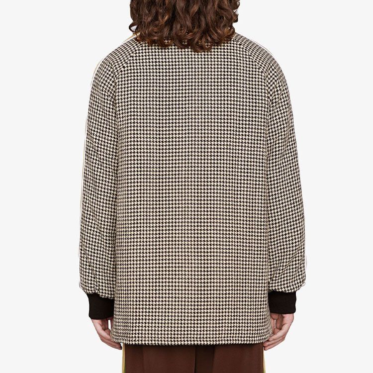 Gucci Gucci Houndstooth Logo Tape Jacket Size M Size US M / EU 48-50 / 2 - 6 Thumbnail