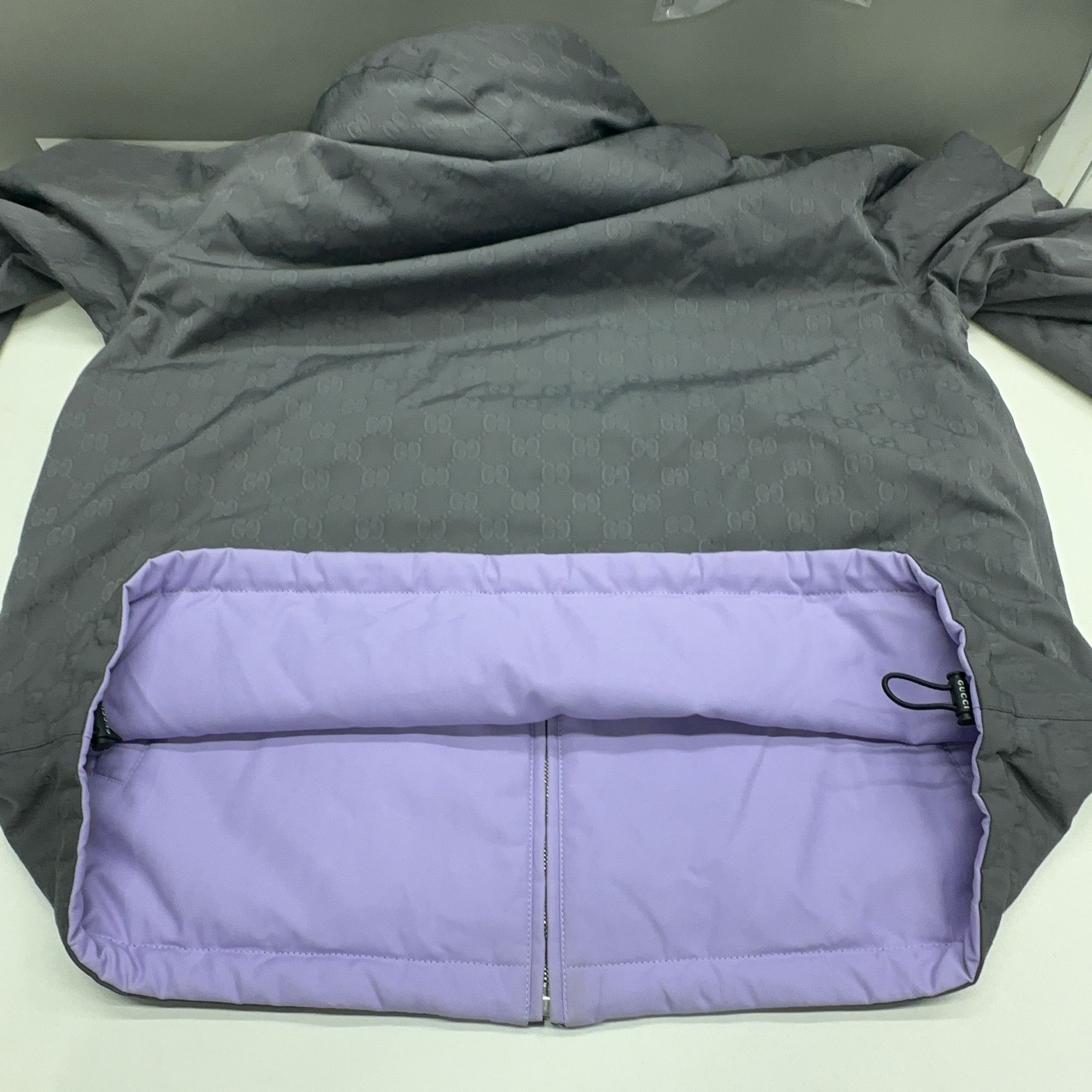Gucci Gucci Reversible GG Logo Hooded Jacket Size 46 Size US S / EU 44-46 / 1 - 12 Thumbnail