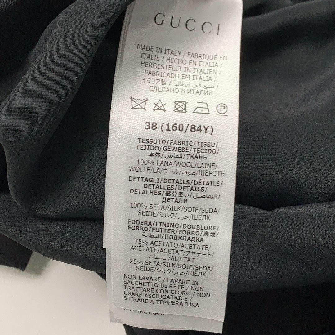 Gucci Gucci Pleated V-Neck Dress Size 38 Size XS / US 0-2 / IT 36-38 - 4 Thumbnail