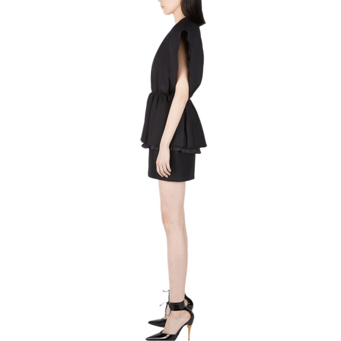 Gucci Gucci Pleated V-Neck Dress Size 38 Size XS / US 0-2 / IT 36-38 - 8 Thumbnail