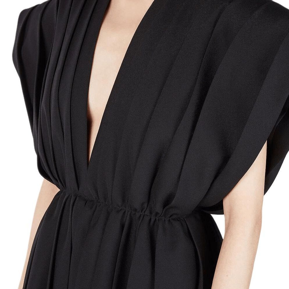 Gucci Gucci Pleated V-Neck Dress Size 38 Size XS / US 0-2 / IT 36-38 - 10 Thumbnail