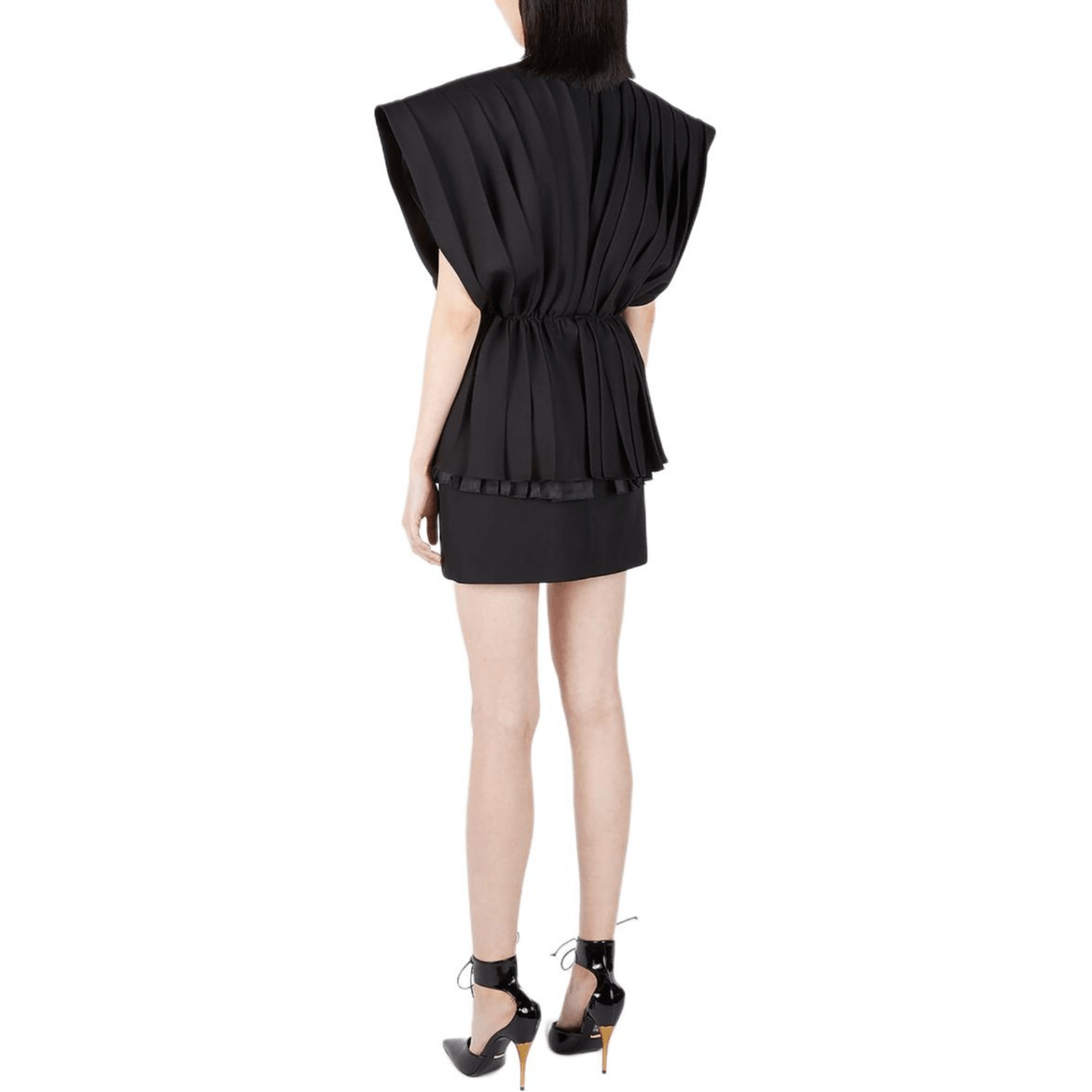 Gucci Gucci Pleated V-Neck Dress Size 38 Size XS / US 0-2 / IT 36-38 - 7 Thumbnail