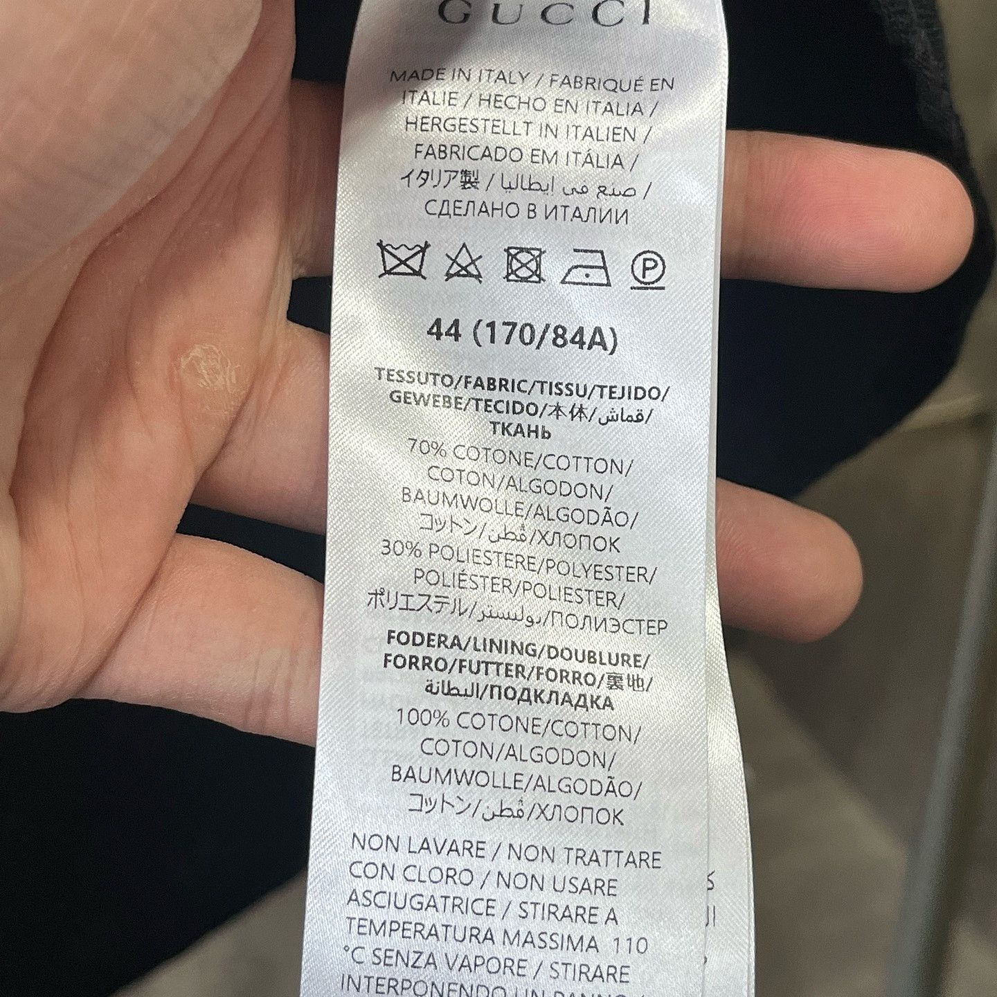 Gucci Gucci GG Canvas Shirt Size S Size US S / EU 44-46 / 1 - 4 Thumbnail