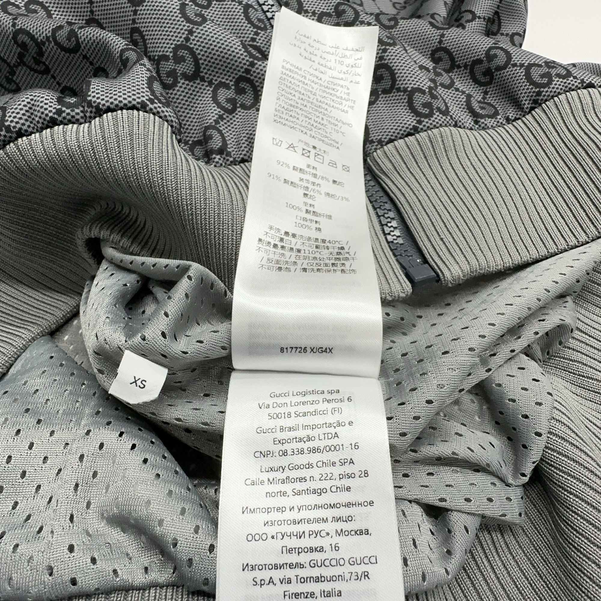 Gucci Gucci GG Monogram Zip Hoodie XS Size US XS / EU 42 / 0 - 4 Thumbnail