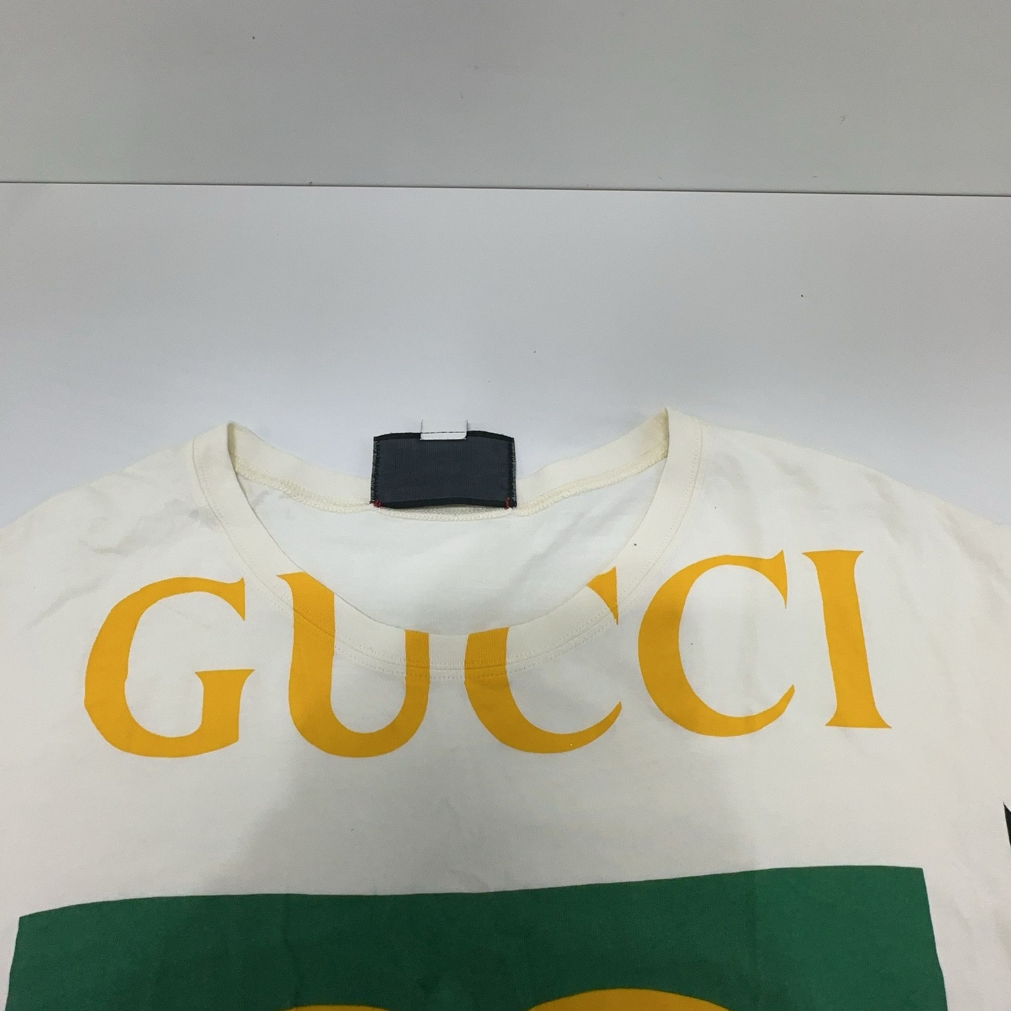 Gucci Gucci Logo Graphic T-Shirt Size S Size S / US 4 / IT 40 - 6 Thumbnail