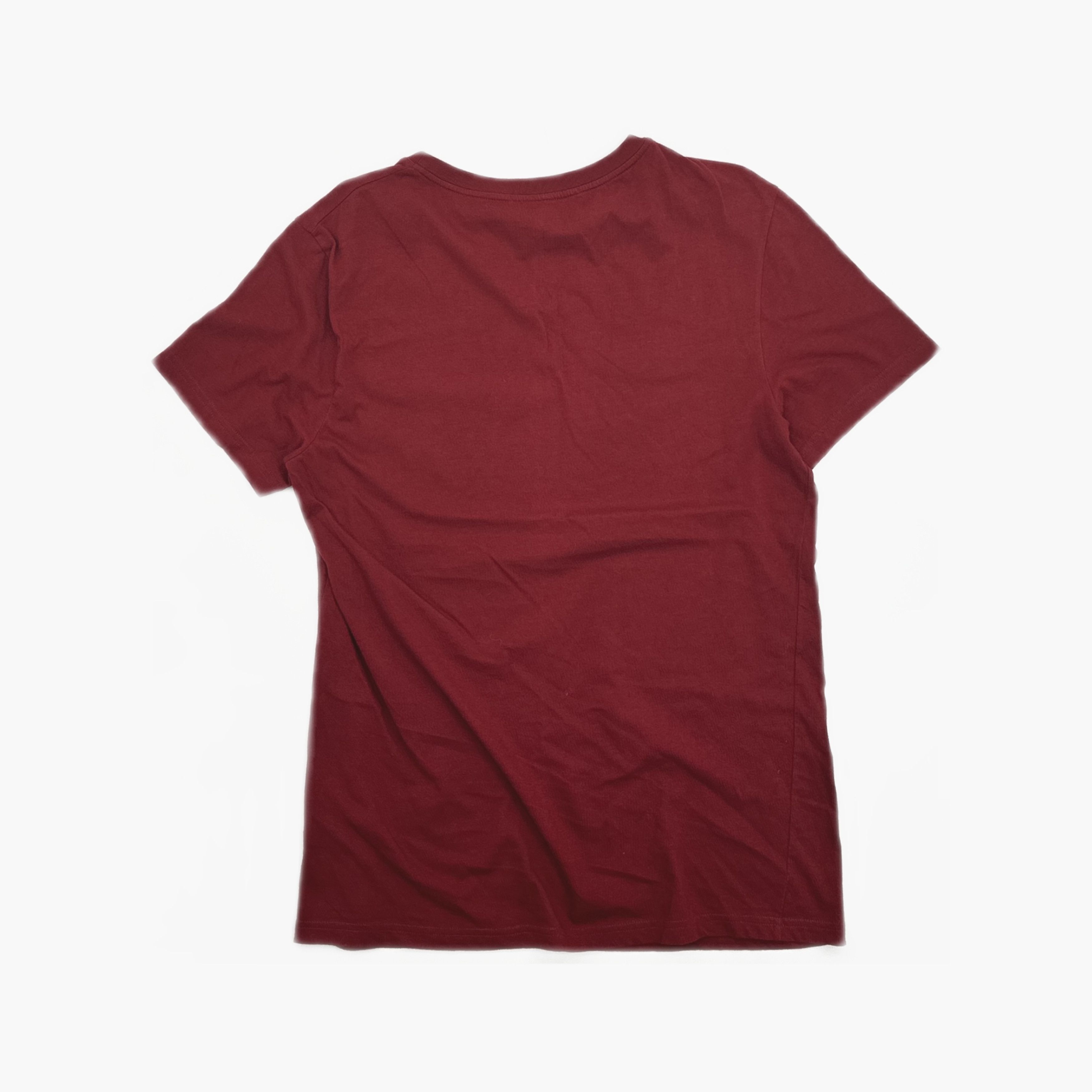Gucci Gucci Crest Logo T-Shirt Red Size M Size US M / EU 48-50 / 2 - 2 Thumbnail
