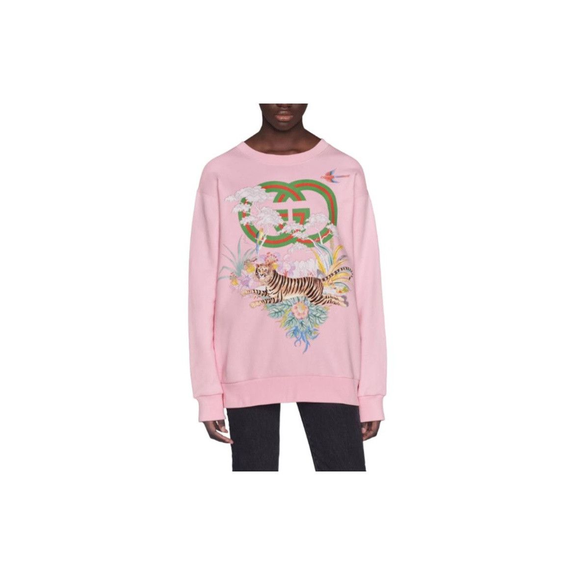Gucci Gucci Pink Tiger Graphic Sweatshirt Size M Size M / US 6-8 / IT 42-44 - 8 Thumbnail