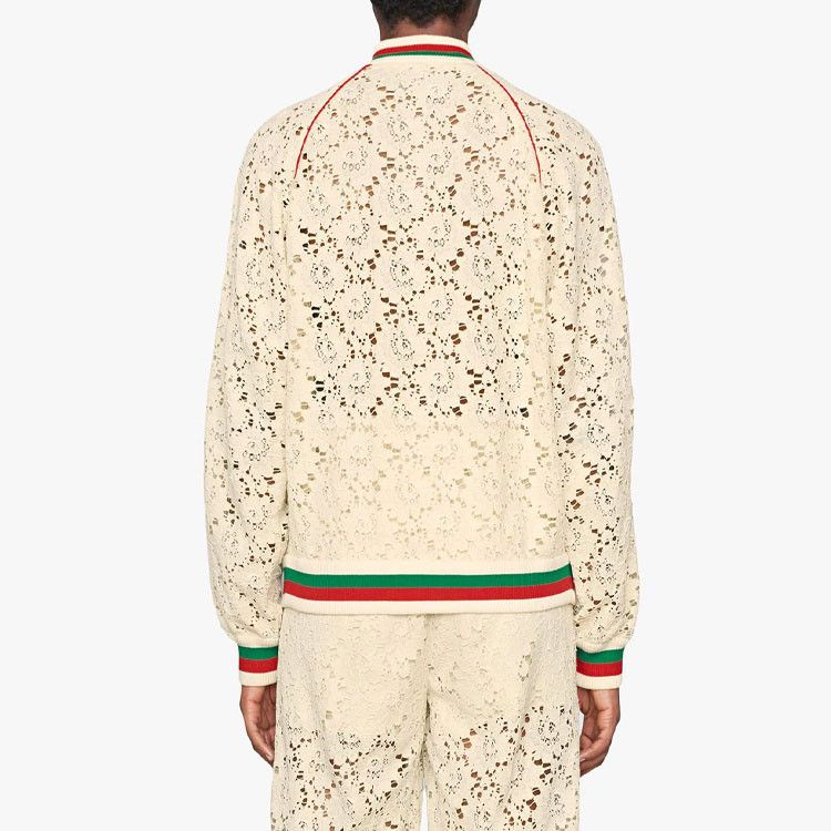 Gucci Gucci Floral Lace Bomber Jacket Size 38 Size XS / US 0-2 / IT 36-38 - 12 Thumbnail