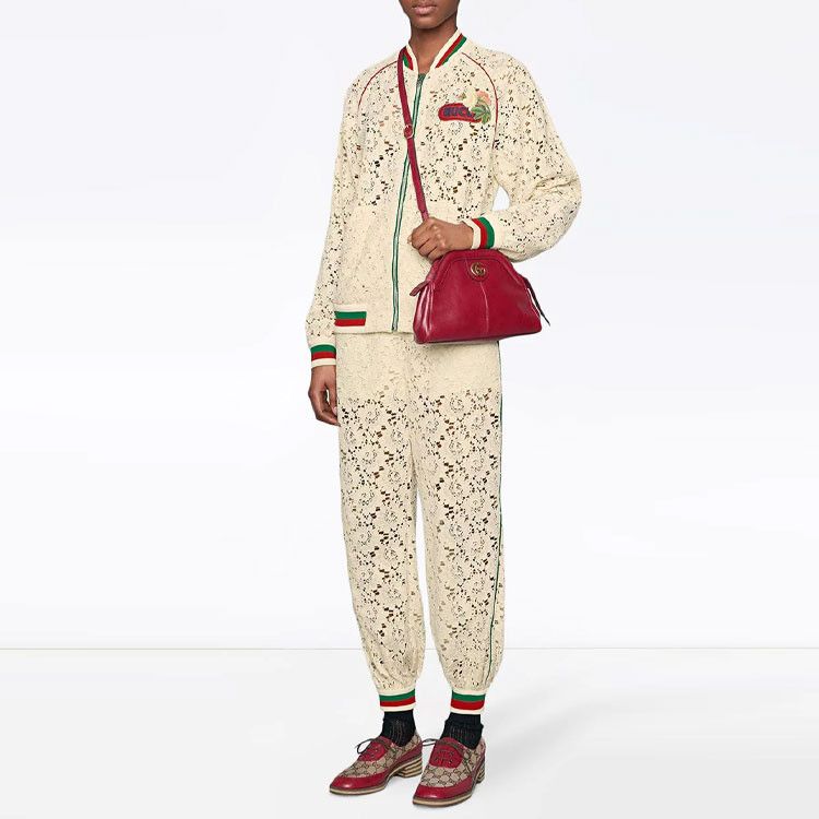 Gucci Gucci Floral Lace Bomber Jacket Size 38 Size XS / US 0-2 / IT 36-38 - 10 Thumbnail