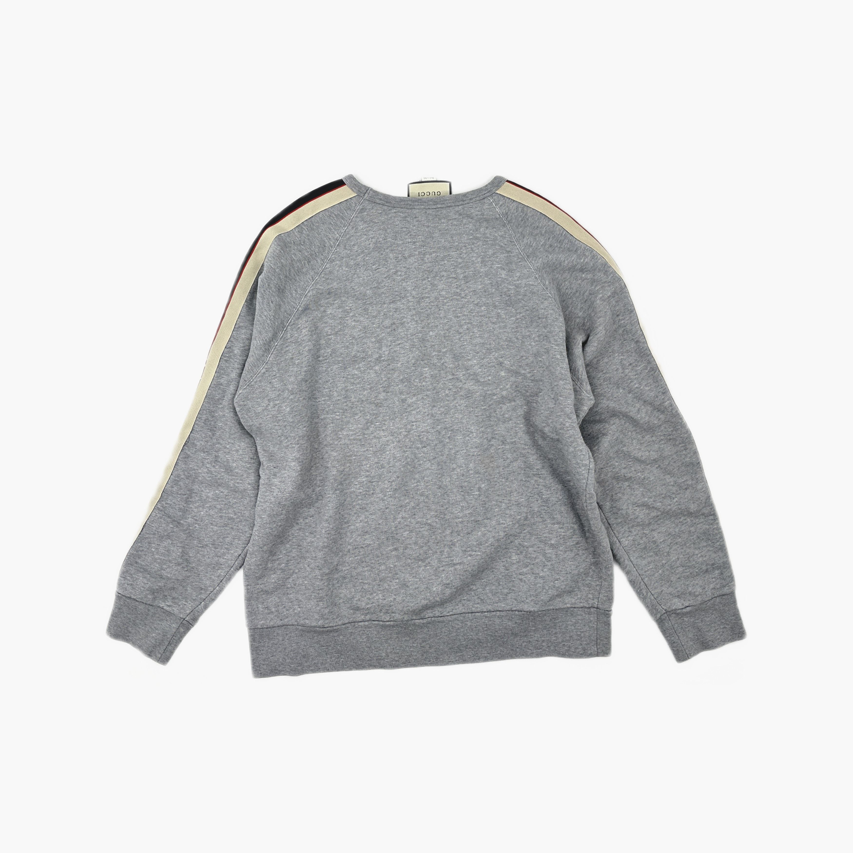Gucci Gucci Side Logo Tape Sweatshirt Size XL Size US XL / EU 56 / 4 - 2 Thumbnail