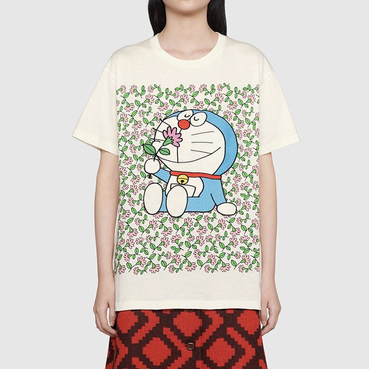 Gucci Gucci x Doraemon Print T-Shirt Size S Size S / US 4 / IT 40 - 7 Thumbnail