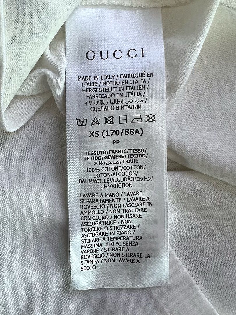 Gucci Gucci Tiger Print T-Shirt Size XS Size US XS / EU 42 / 0 - 4 Thumbnail