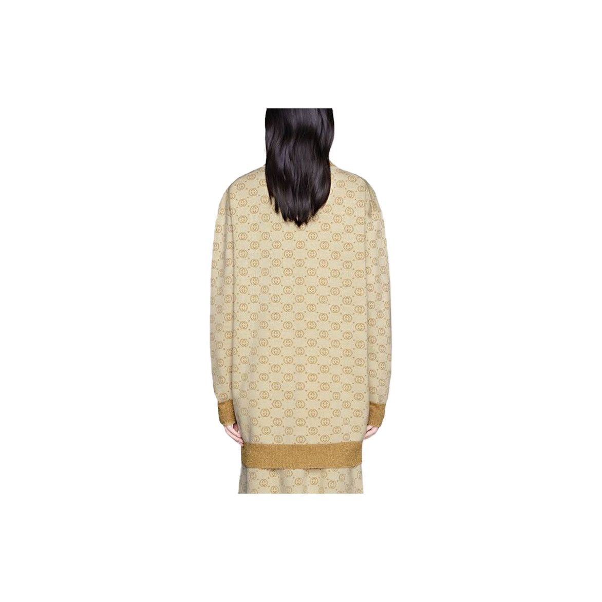 Gucci Gucci GG Metallic Wool Cardigan Size S Size S / US 4 / IT 40 - 7 Thumbnail