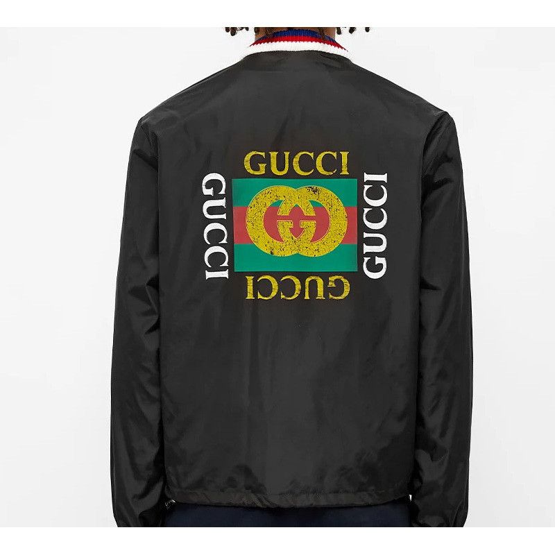 Gucci Gucci Logo Hooded Jacket Size M Size US M / EU 48-50 / 2 - 6 Thumbnail