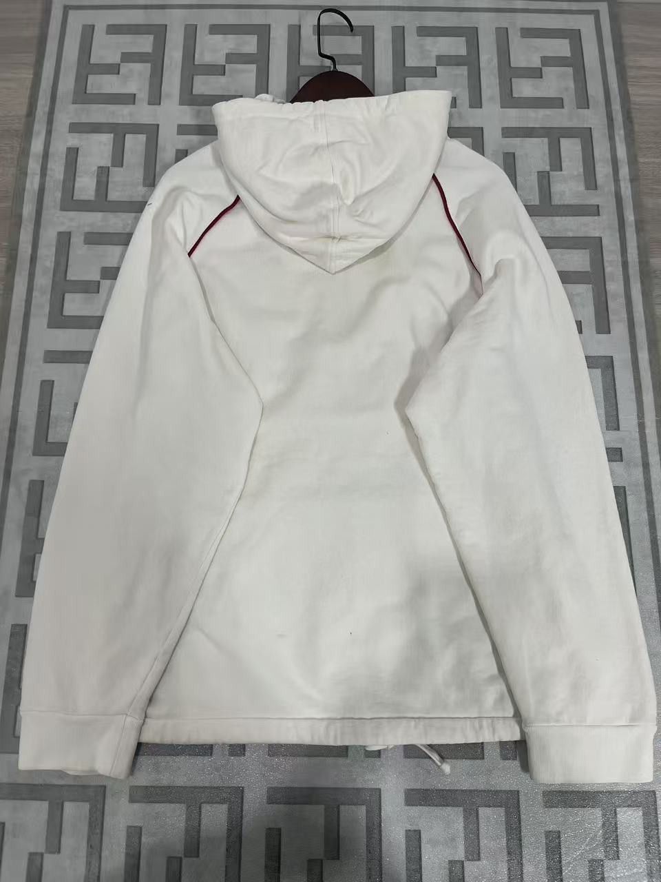 Gucci Gucci Web Detail Half Zip Hoodie Size XL Size US XL / EU 56 / 4 - 2 Thumbnail