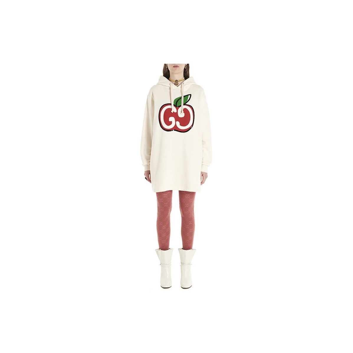 Gucci Gucci Apple Sequin Hoodie Dress Size S Size S / US 4 / IT 40 - 10 Thumbnail