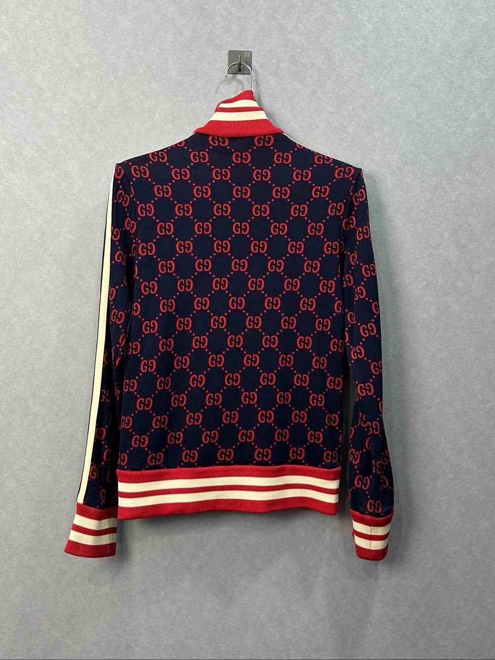 Gucci Gucci GG Monogram Knit Track Jacket US M Size US M / EU 48-50 / 2 - 2 Thumbnail