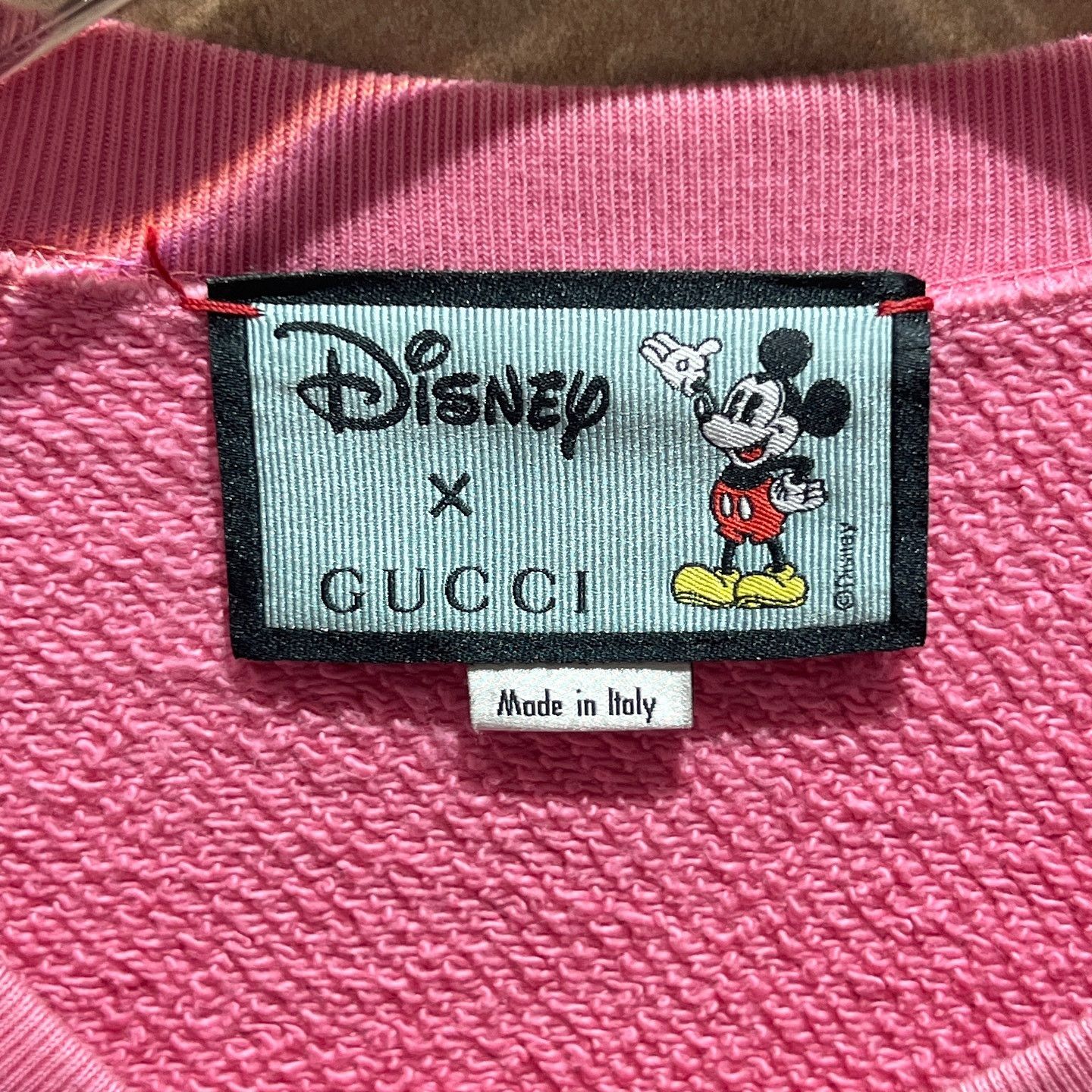 Gucci Gucci x Disney Mickey Mouse Pink Sweatshirt Size XXS Size XXS / US 00 / IT 34 - 3 Thumbnail