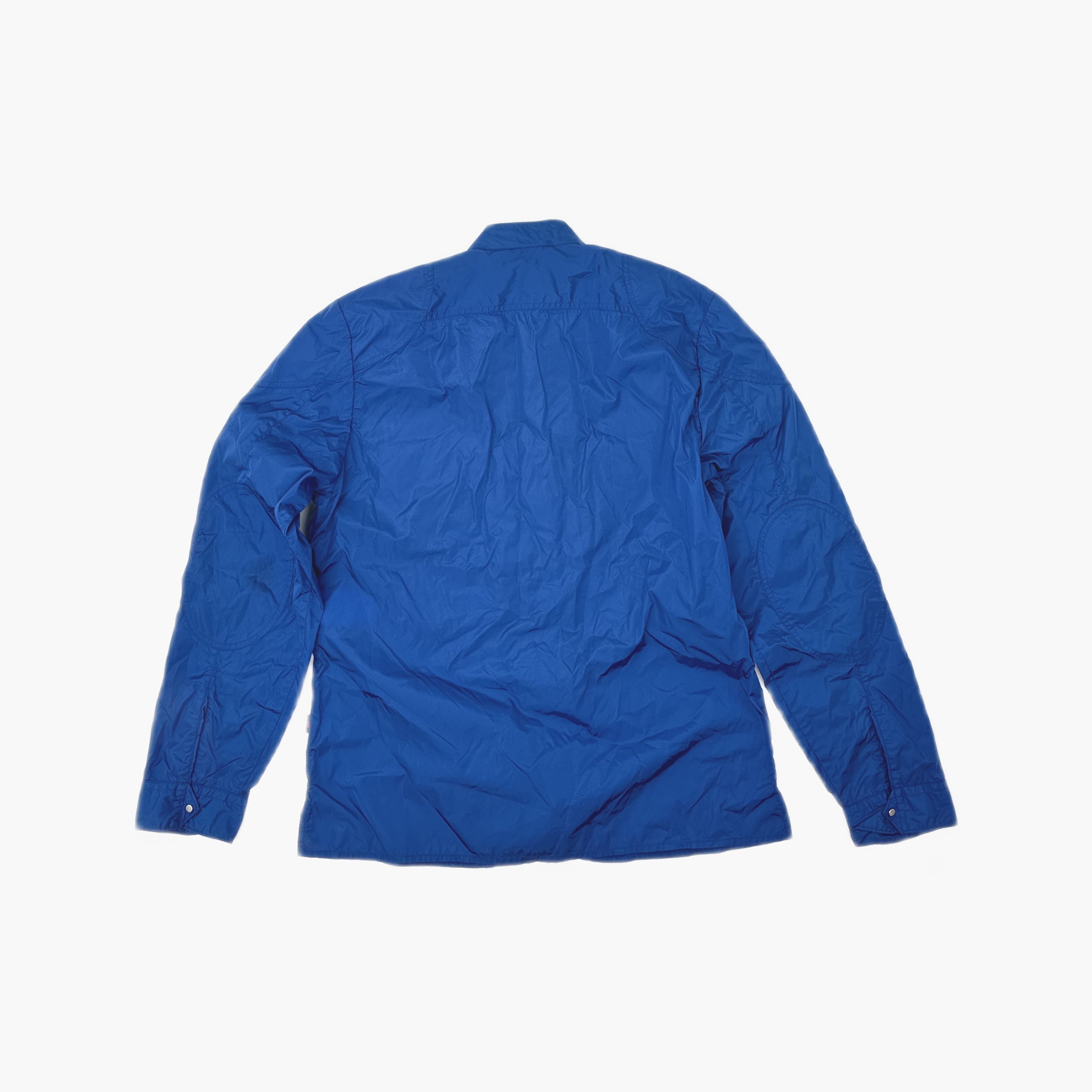 Gucci Gucci Blue Nylon Zip Light Jacket Size M Size US M / EU 48-50 / 2 - 2 Thumbnail