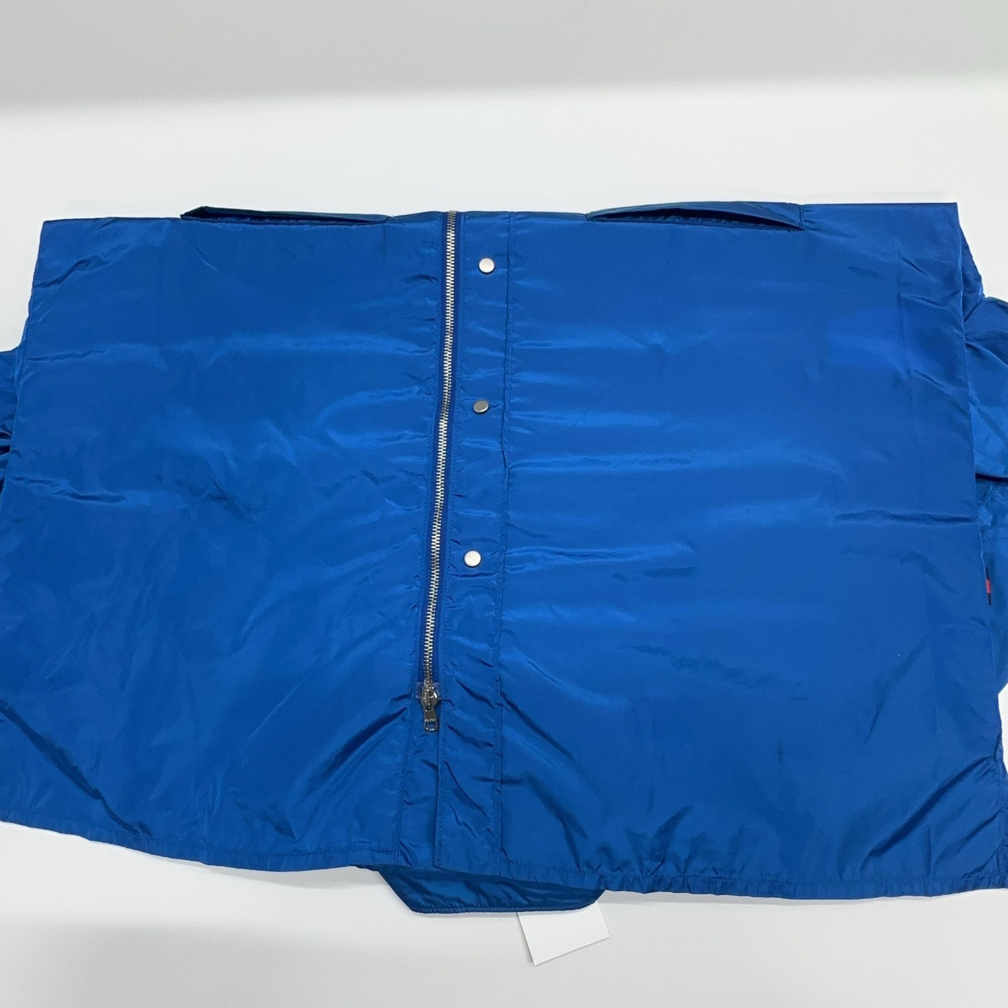 Gucci Gucci Blue Nylon Zip Light Jacket Size M Size US M / EU 48-50 / 2 - 11 Thumbnail