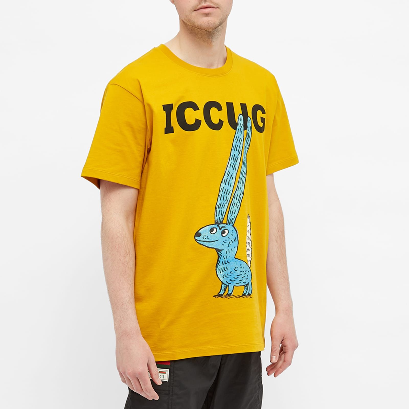 Gucci Gucci ICCUG Cartoon Graphic T-Shirt Size M Size US M / EU 48-50 / 2 - 7 Thumbnail