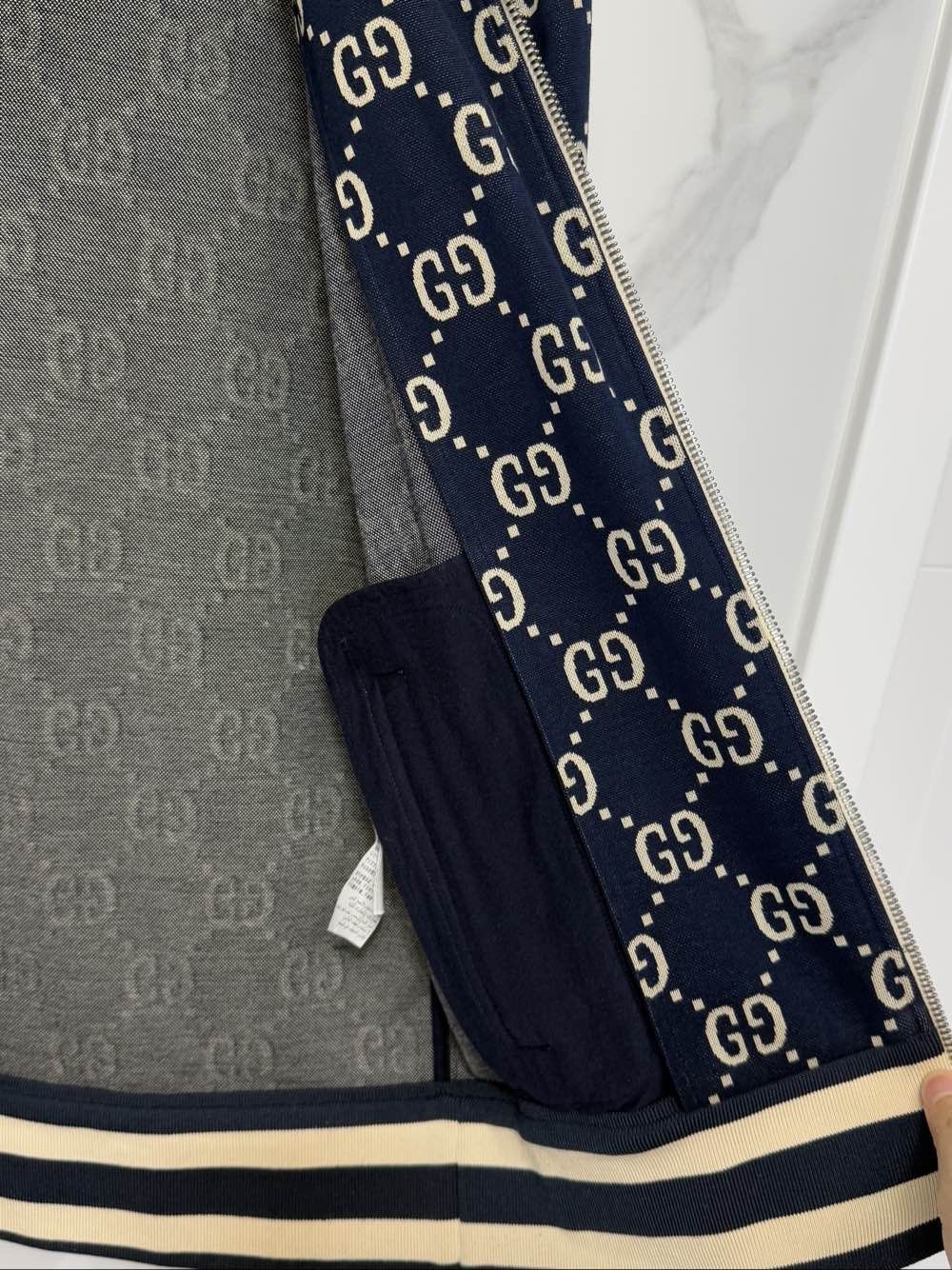 Gucci Gucci GG Monogram Jacquard Jacket Size M Size US M / EU 48-50 / 2 - 8 Thumbnail