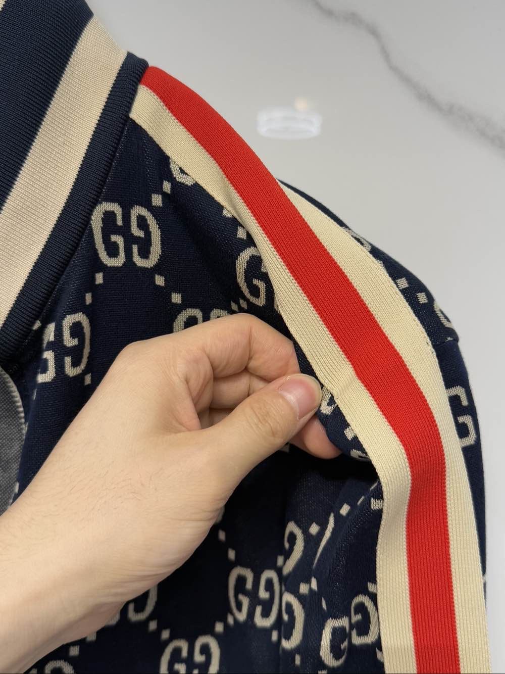 Gucci Gucci GG Monogram Jacquard Jacket Size M Size US M / EU 48-50 / 2 - 11 Thumbnail