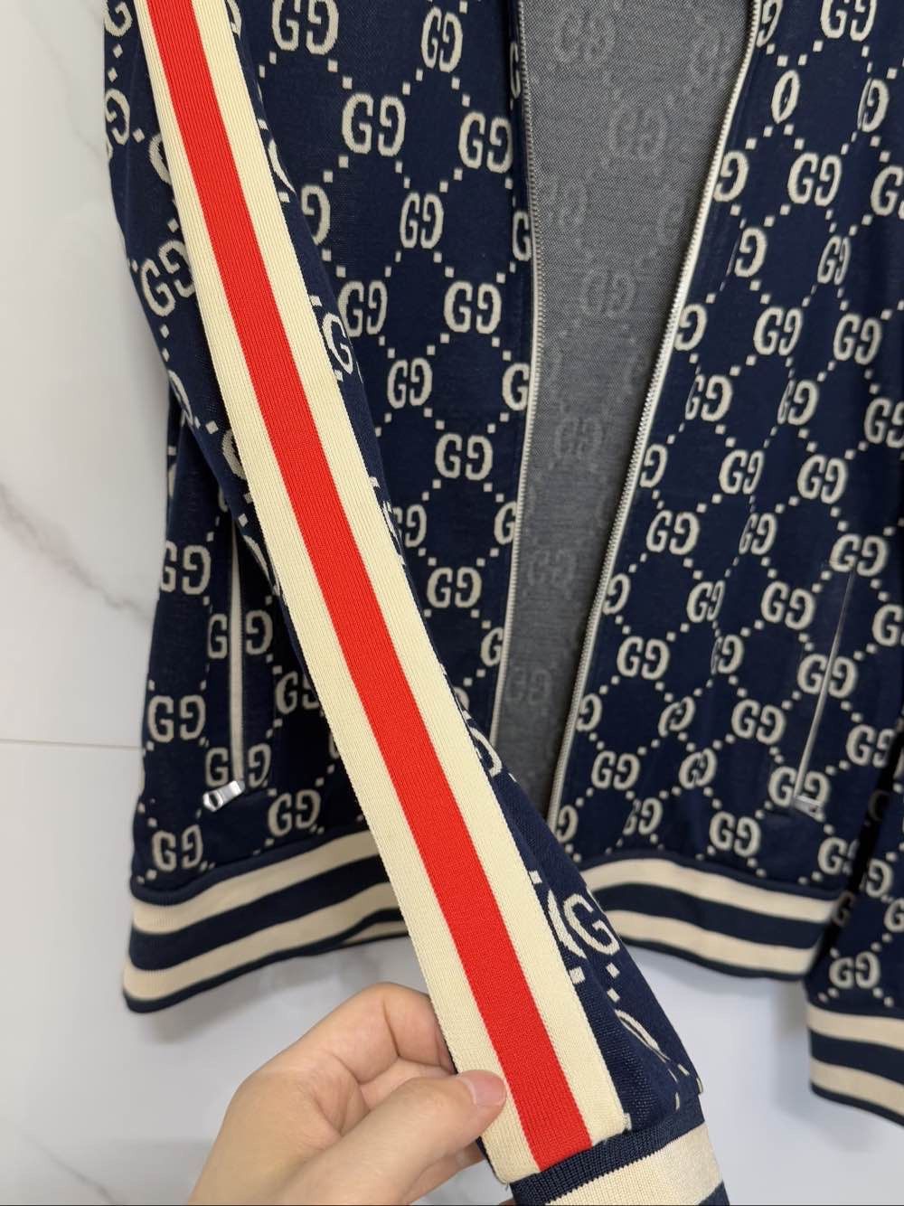 Gucci Gucci GG Monogram Jacquard Jacket Size M Size US M / EU 48-50 / 2 - 13 Thumbnail