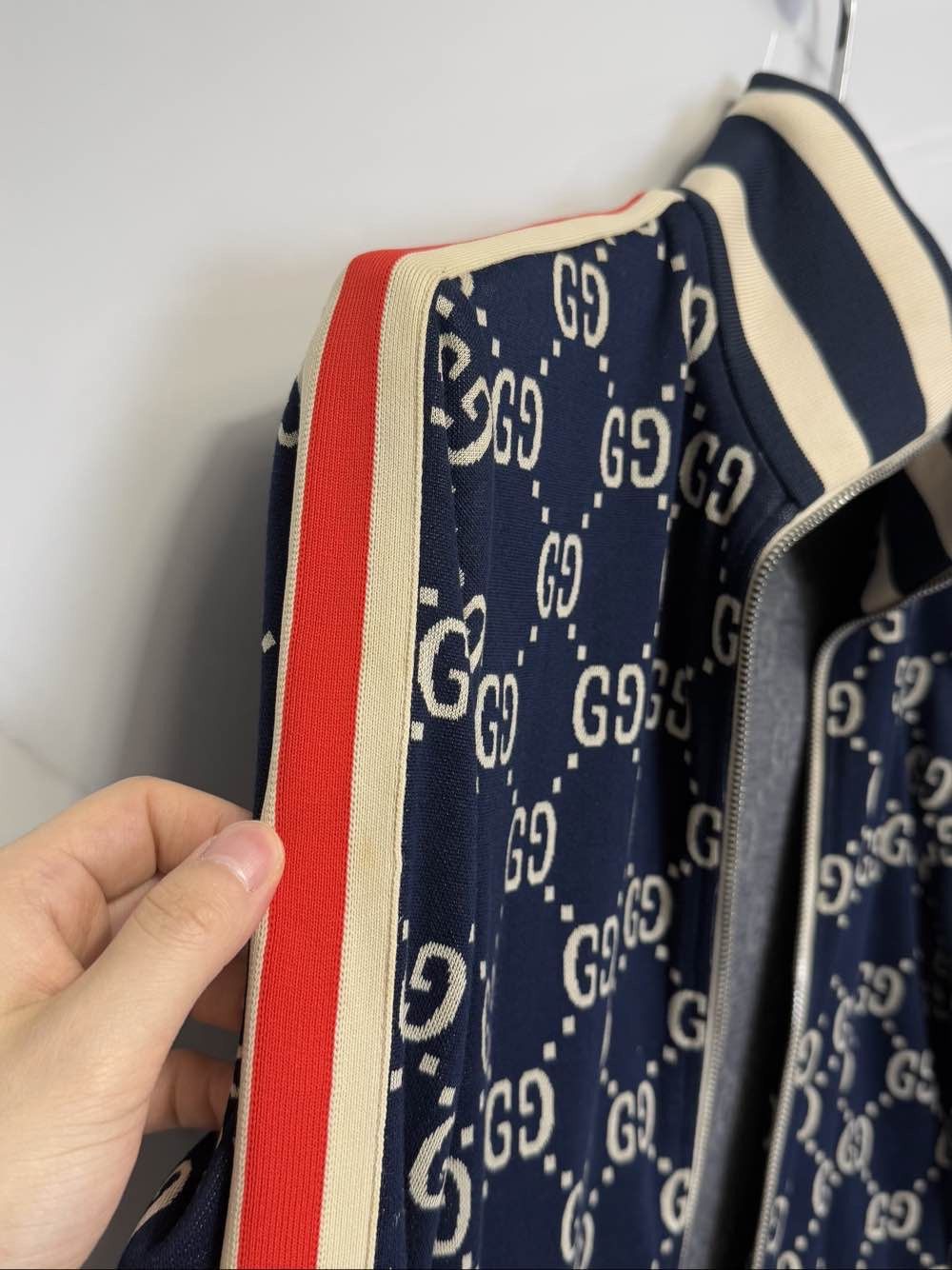 Gucci Gucci GG Monogram Jacquard Jacket Size M Size US M / EU 48-50 / 2 - 12 Thumbnail