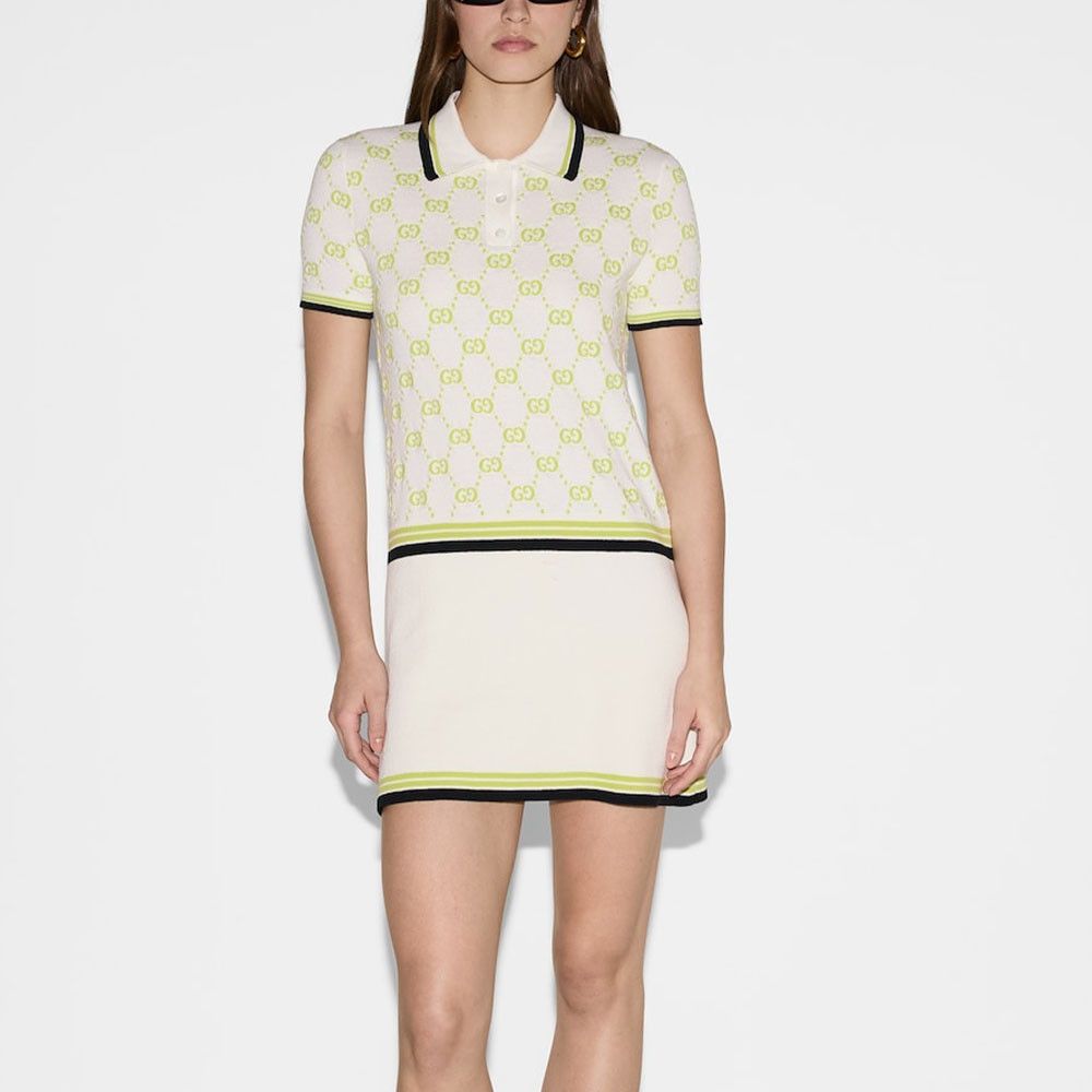 Gucci Gucci GG Logo Polo Mini Dress Size M Size M / US 6-8 / IT 42-44 - 9 Thumbnail