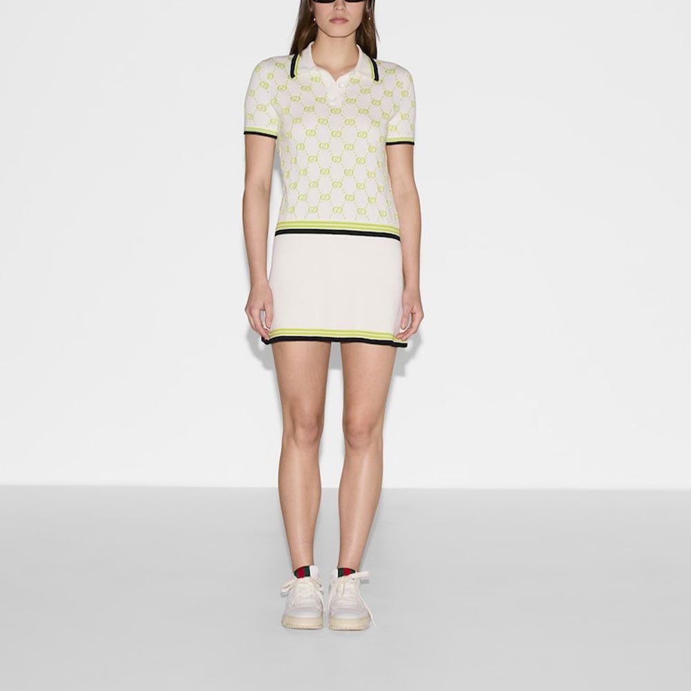 Gucci Gucci GG Logo Polo Mini Dress Size M Size M / US 6-8 / IT 42-44 - 8 Thumbnail