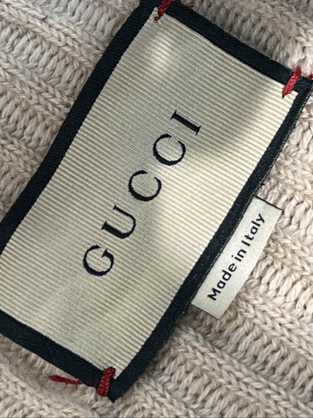 Gucci Gucci Ribbed Zip-Up Knit Cardigan US M Size US M / EU 48-50 / 2 - 3 Thumbnail