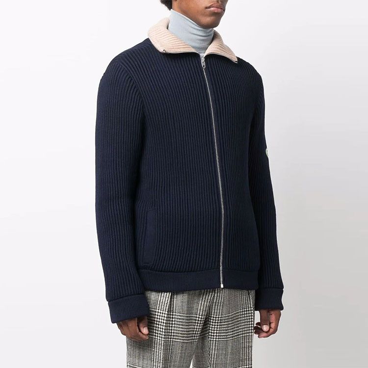 Gucci Gucci Ribbed Zip-Up Knit Cardigan US M Size US M / EU 48-50 / 2 - 7 Thumbnail