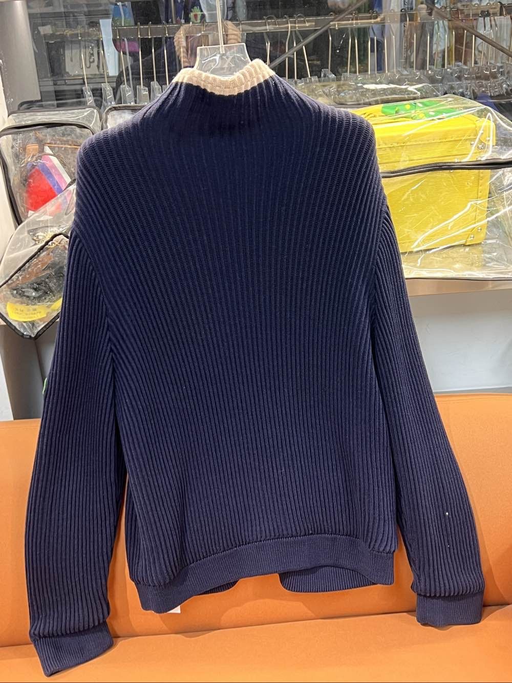 Gucci Gucci Ribbed Zip-Up Knit Cardigan US M Size US M / EU 48-50 / 2 - 2 Thumbnail