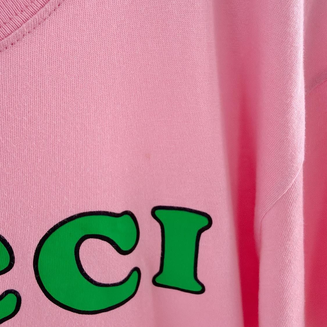 Gucci Gucci Deer Print T-Shirt Pink Size S Size S / US 4 / IT 40 - 12 Thumbnail