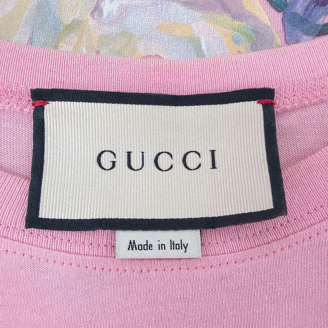 Gucci Gucci Deer Print T-Shirt Pink Size S Size S / US 4 / IT 40 - 3 Thumbnail