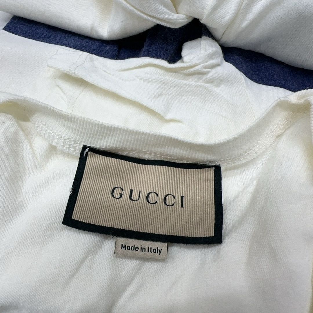 Gucci Gucci Logo Stripe T-Shirt Size M Size US M / EU 48-50 / 2 - 3 Thumbnail