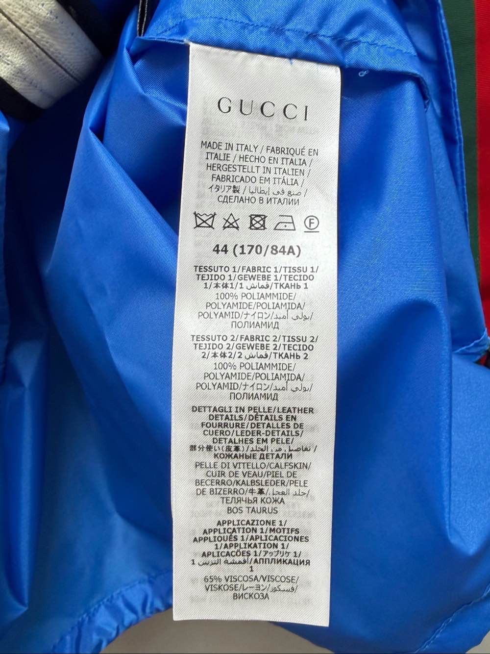 Gucci Gucci Logo Colorblock Jacket Size S Size US S / EU 44-46 / 1 - 4 Thumbnail