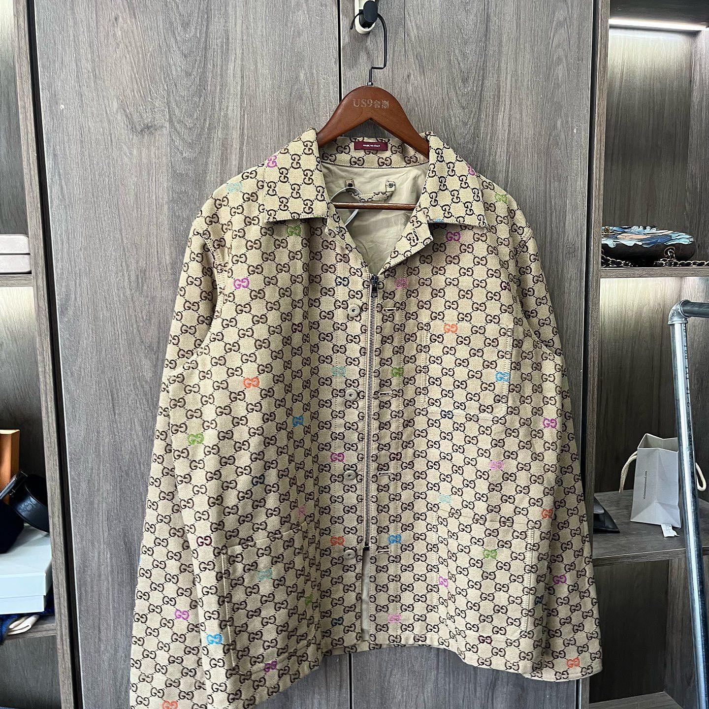 Gucci Gucci GG Monogram Zip Jacket Size 46 Size US S / EU 44-46 / 1 - 5 Thumbnail