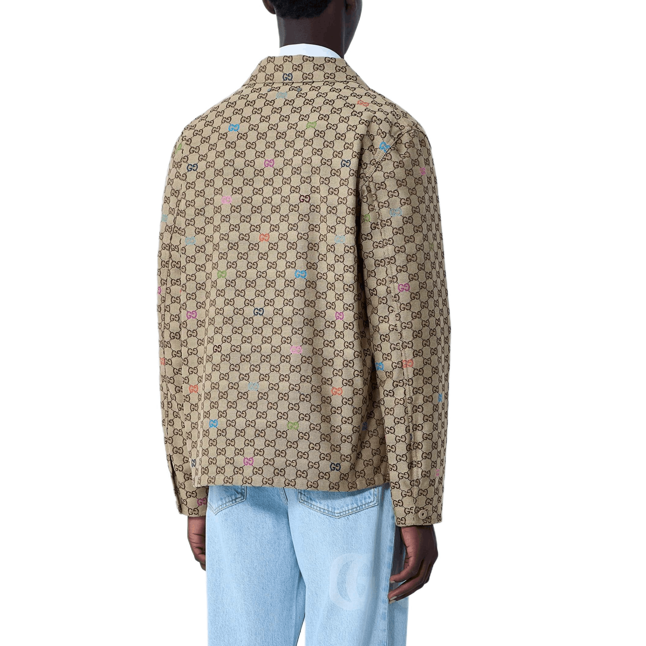 Gucci Gucci GG Monogram Zip Jacket Size 46 Size US S / EU 44-46 / 1 - 12 Thumbnail