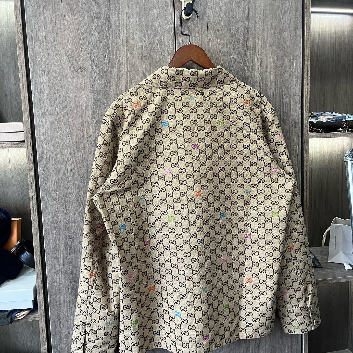 Gucci Gucci GG Monogram Zip Jacket Size 46 Size US S / EU 44-46 / 1 - 2 Thumbnail