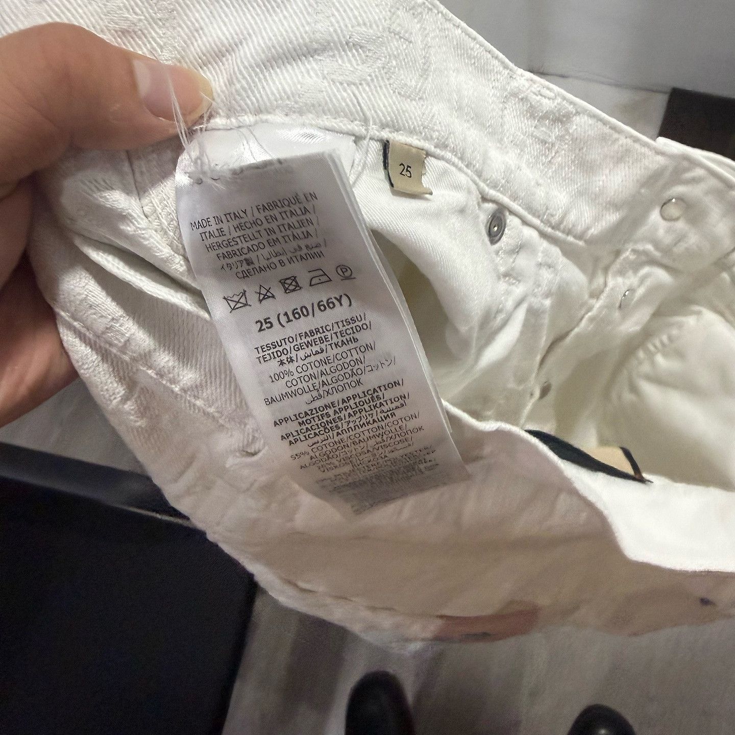 Gucci Gucci GG Jacquard Denim Shorts Size 25 Size 25" / US 0 / IT 36 - 4 Thumbnail