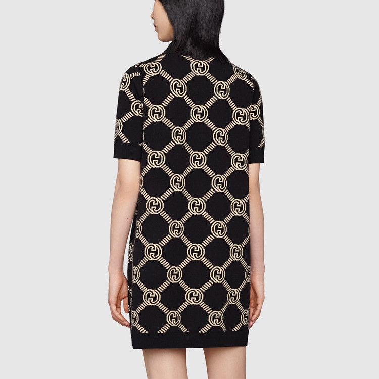 Gucci Gucci Interlocking G Polo Mini Dress Size XXS Size XXS / US 00 / IT 34 - 13 Thumbnail